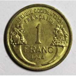 FRANZOSISCH WESTAFRIKA - KM 2 - 1 FRANC 1944 - MARIANNE