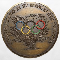 MEDAILLE - 4. SPORTSSPIELE DER YVELINES - OLYMPISCHER UND SPORTLICHER AUSSCHUSS - 13. Mai - 9. Juni 1990