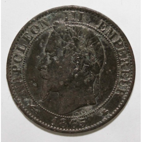 GADOURY 155 - 5 CENTIMES 1865 A Paris - TYPE NAPOLÉON III - KM 797