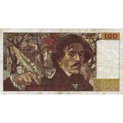 FAY 69/11  - 100 FRANCS DELACROIX - 1987 - PICK 154