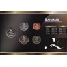 BAHAMAS - SERIE DE 5 PIECES - PLAQUETTE WORLD MONEY