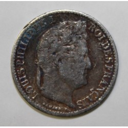 FRANCE - KM 741 - 1/2 FRANC 1834 A - Paris - TYPE LOUIS PHILIPPE 1 - THE REVERSE IS OFFSET AT 5h