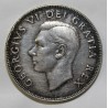 KANADA - KM 45 - 50 CENTS 1950 - Var. LINIE AUF DER 0 - GEORG VI