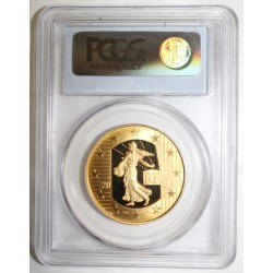 FRANCE - KM 1541 - 20 EURO 2008 - 50 ANS DE LA Ve RÉPUBLIQUE - CERTIFICAT 001 - PCGS PR 69 DCAM