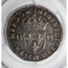 Dup 1332 - LOUIS XIII - 1/4 ÉCU 1643 M - Toulouse - PCGS AU 55