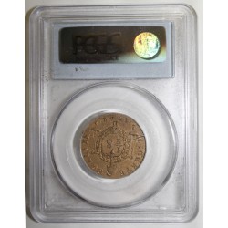 FRANCE - KM 618 - 1/2 SOL 1793  H - La Rochelle - TYPE LIBRA - RESTRIKE - PCGS MS 62