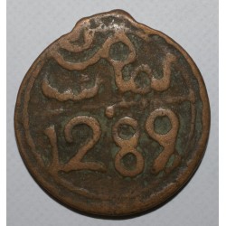 MOROCCO - C 166.1 - 4 FALUS 1289 ON 1288 AH - OVERDATED - 1872