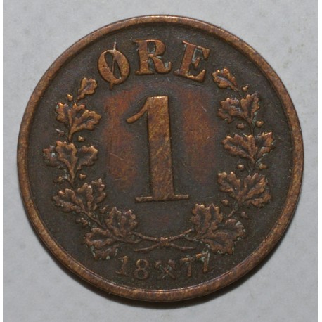 NORVEGE - KM 352 - 1 ORE 1877 - OSCAR II