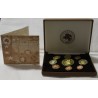 LITHUANIA - PROTOTYPE PROOF COIN SET 2004 - TRIAL - 9 COINS