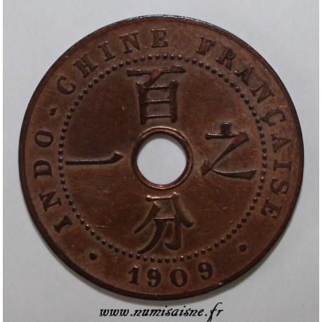 INDOCHINE - KM 12.1 - 1 CENT 1909 A