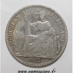 INDOCHINE - KM 9 - 10 CENT 1912