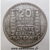 FRANCE - KM 879 - 20 FRANCS 1937 - TYPE TURIN