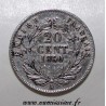 FRANCE - KM 778 - 20 CENTIMES 1860 A - Paris TYPE NAPOLEON III