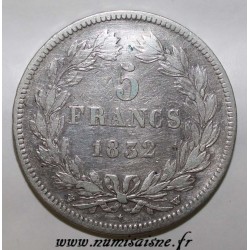 FRANCE - KM 749 - 5 FRANCS 1832 W - Lille - TYPE LOUIS PHILIPPE 1st