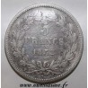 FRANCE - KM 749 - 5 FRANCS 1832 W - Lille - TYPE LOUIS PHILIPPE 1st