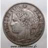 GADOURY 719 - 5 FRANCS 1850 A - Paris - TYPE CERES - KM 761.1