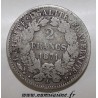 FRANKREICH - KM 817 - 2 FRANCS 1871 - klein A - Paris - TYP CERES