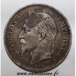 GADOURY 739 - 5 FRANCS 1868 A - Paris - TYPE NAPOLEON III - KM 799