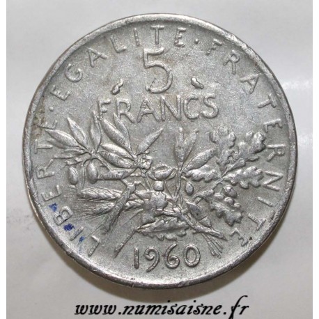 FRANCE - KM 926 - 5 FRANCS 1960 - TYPE SOWER - Fake