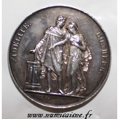 MEDAILLE DE MARIAGE - ARGENT