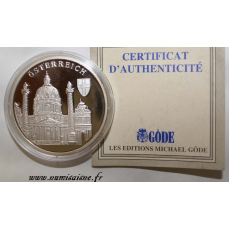 AUTRICHE - MEDAILLE EUROPA 1996