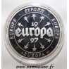 BELGIQUE - MEDAILLE EUROPA 1997