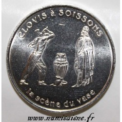 02 - SOISSONS - EURO DES VILLES - 20 EURO 1997 - CLOVIS - LA SCÈNE DU VASE