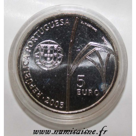 PORTUGAL - KM 761 - 5 EURO 2005 - MONASTÈRE DE BATALHA