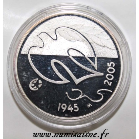 FINLANDE - KM 120 - 10 EURO 2005 - 60 ANS DE PAIX