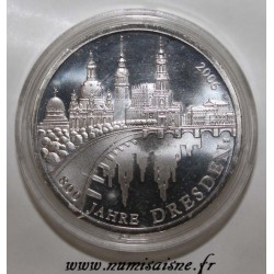 ALLEMAGNE - KM 246 - 10 EURO 2006 A - Berlin - VILLE DE DRESDE