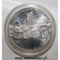 ALLEMAGNE - KM 263 - 10 EURO 2007 G - Karlsruhe - 50 ANS DU RATTACHEMENT DE LA SARRE