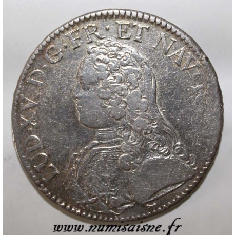 FRANCE - KM 486.1 - LOUIS XV - ECU WITH OLIVE BRANCHES - 1733 A - Paris