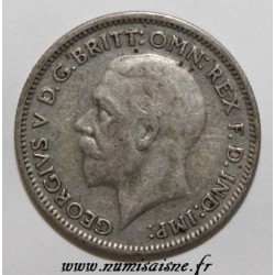 GRANDE BRETAGNE - KM 832 - 6 PENCE 1933 - GEORGE V