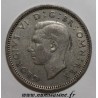 GRANDE BRETAGNE - KM 852 - 6 PENCE 1941 - GEORGE VI