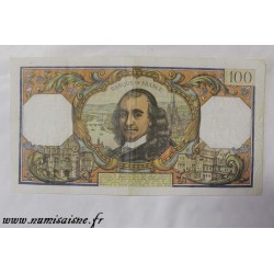 FAY 65/14 - 100 FRANCS 1966 - 01.09 - TYPE CORNEILLE - C.182 - PICK 149