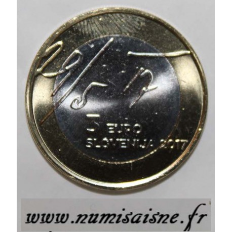 SLOVENIA - 3 EURO 2017 - 100 years of the May Declaration