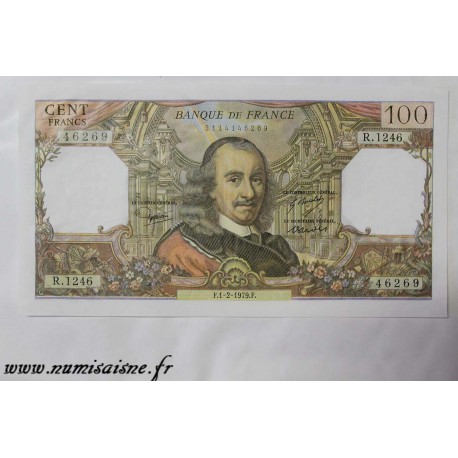 FRANCE - PICK 149 - 100 FRANCS  1979 - 01.02 - TYPE CORNEILLE - R.1246