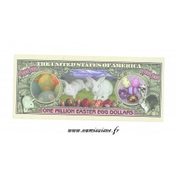 ÉTATS UNIS - 1.000.000 DOLLARS 2003 - LAPIN DE PÂQUES - BILLET FANTAISIE