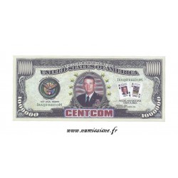 ÉTATS UNIS - 1.000.000 DOLLARS 2003 - CENTCOM - BILLET FANTAISIE