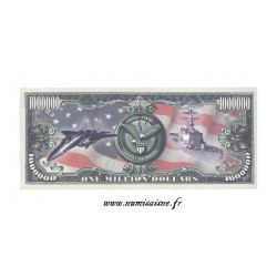 ÉTATS UNIS - 1.000.000 DOLLARS 2003 - CENTCOM - BILLET FANTAISIE