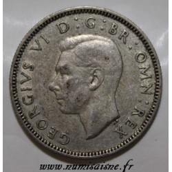 GRANDE BRETAGNE - KM 854 - 1 SHILLING 1937 - GEORGE VI