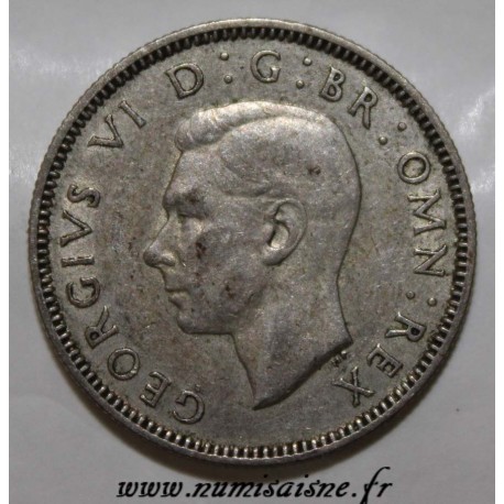 GRANDE BRETAGNE - KM 854 - 1 SHILLING 1937 - GEORGE VI