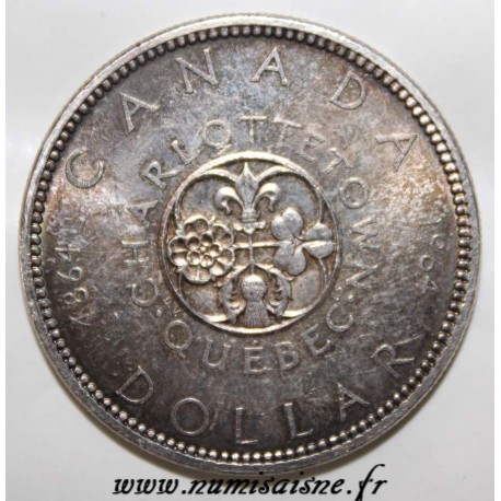 CANADA - KM 58 - 1 DOLLAR 1964