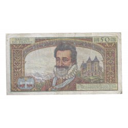 FAY 58/03 - 50 NOUVEAUX FRANCS 1959 -  03.09 - HENRI IV - No 57 1 57 - PICK 143