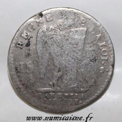 FRANCE - KM 604 - LOUIS XVI - 15 SOLS 1791 A - Paris