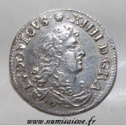 FRANKREICH - KM 232 - LUDWIG XIV - 4 SOLS VON TRAITANTS - 1675 D - Vimy