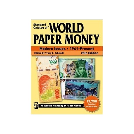 WORLD PAPER MONEY BILLETS DU MONDE DEPUIS 1961 - 25 ème Ed 2019