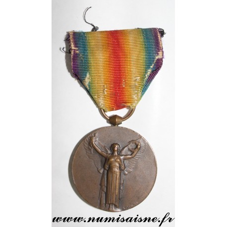 MÉDAILLE INTERALLIÉE - LA GRANDE GUERRE POUR LA CIVILISATION - 1914 - 1918