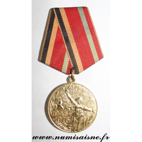 USSR - MEDAL - 1939 - 1945 - THE 30 YEARS OF THE VICTORY OF THE ALLIES