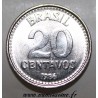 BRASILIEN - KM 603 - 20 CENTAVOS 1986